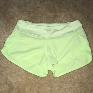 Lululemon speed up shorts!